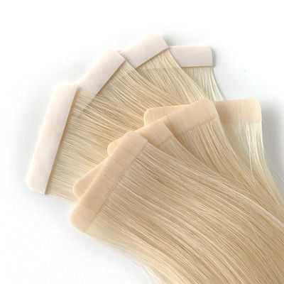 Remy Hair 100 Человеческие волосы лента в волосы расширения 200 упаковки / картонка Качество