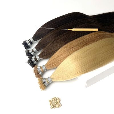 Человеческий кератин Y/Fan Tip Hair Extensions с окрашивающими средствами YTIP-231012