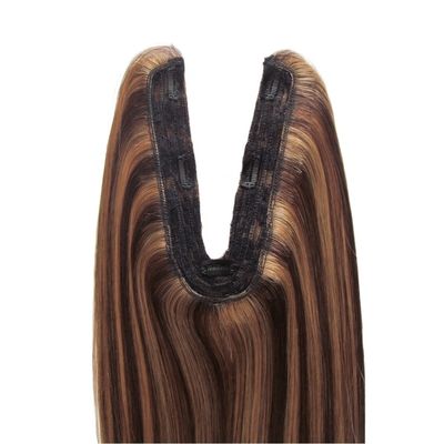US Human Hair Topper Virgin Remy U Part Topper прямая текстура
