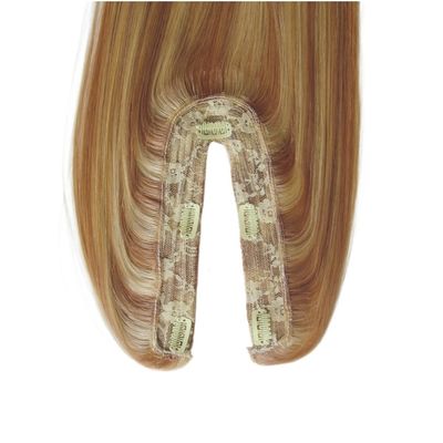 US Human Hair Topper Virgin Remy U Part Topper прямая текстура