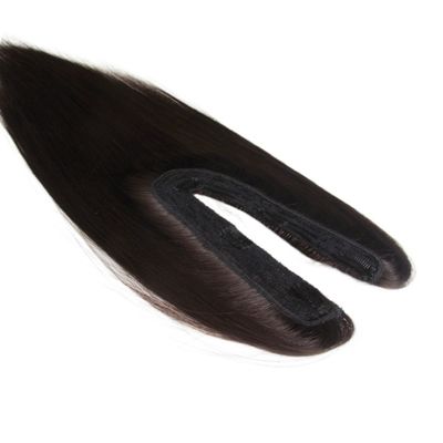 Человеческие волосы U Shape Topper V Shape Topper прямая текстура Пакет валовой вес 0,200 кг