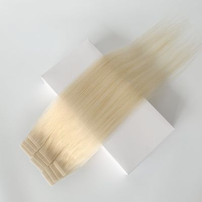 Двойная российская волосы человеческие лента Hair Extension Natural Remy Easy Returns Возврат средств