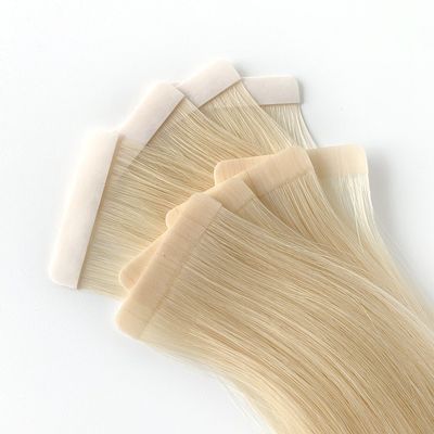Двойная российская волосы человеческие лента Hair Extension Natural Remy Easy Returns Возврат средств