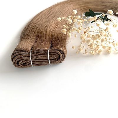 Двойная вытянутая кутикула выровненная сеньоры цветная машина расширения волос человеческие волосы 100г/пакет
