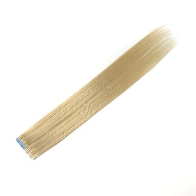 Европейский двойной русский человеческий волос лента Hair Extension Dyeable Pre-Bonded стиль