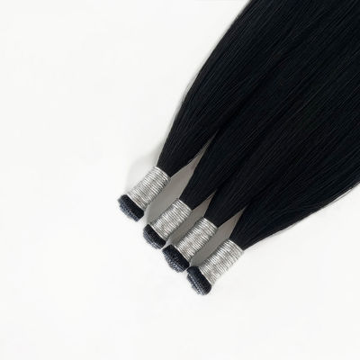 Получите идеальный вид с Genius Weft человеческой девственницы Remy Hair Extensions прямой стиль