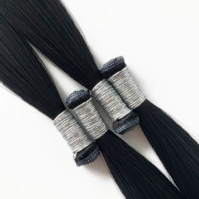 Получите идеальный вид с Genius Weft человеческой девственницы Remy Hair Extensions прямой стиль