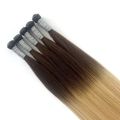 Genius Weft 100г человеческие волосы кутикулы выровненные волосы двойные вытянутые предполагаемое время доставки