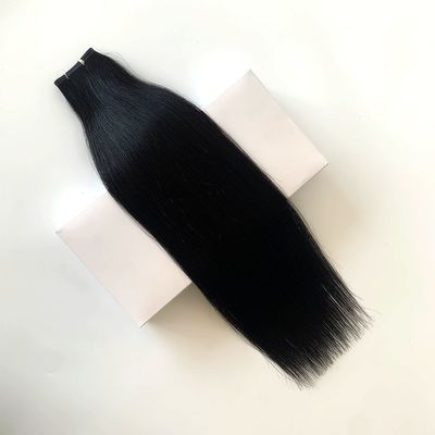 Уровень волос Remy Hair European PU Skin Weft Human Hair Extensions Double Drawn PW-24268 Увеличение волос человека