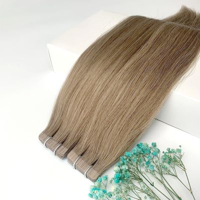 Двойная российская лента для волос в расширении волос в Remy Hair Muti-Color