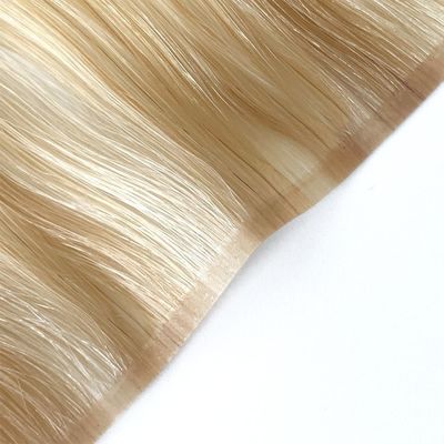 Человеческие волосы прямые стиль PU кожи ткань ручной Mini Flat ткань для салона Remy волосы