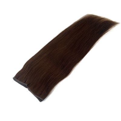 Muti Color Remy Hair Extensions 100% Перуанская плоская пряжа Человеческие волосы с кожаной пряжей PU