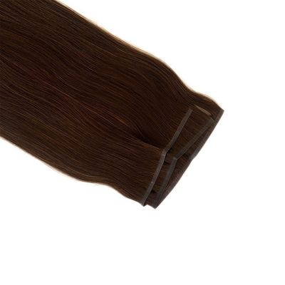 Muti Color Remy Hair Extensions 100% Перуанская плоская пряжа Человеческие волосы с кожаной пряжей PU