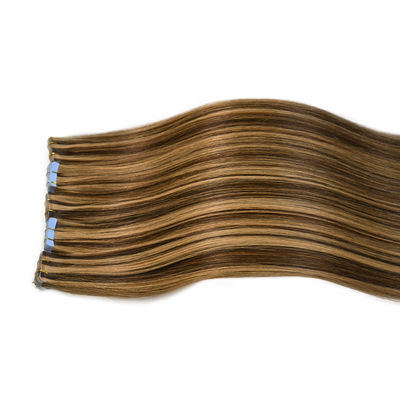 Полное описание 100 Virgin Remy Human Hair Tape Ins Расширения для предварительно скрепленной стильной ленты