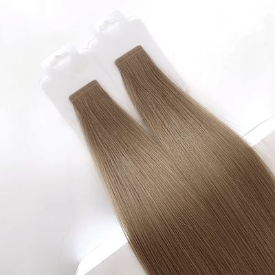 Бразильская реми кутикуля выровненная лента для волос в цвете Ombre Skin Weft Slim Tape Hair Extension