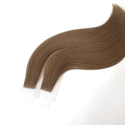 Бразильская реми кутикуля выровненная лента для волос в цвете Ombre Skin Weft Slim Tape Hair Extension