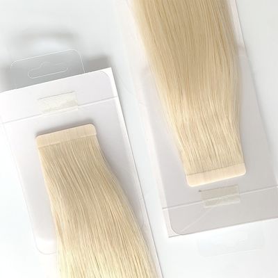 Remy Hair 100 Человеческие волосы лента в волосы расширения 200 упаковки / картонка Качество