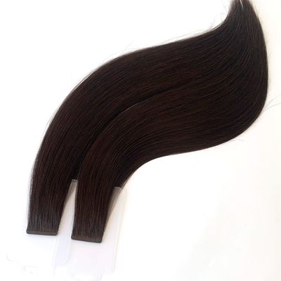 Первоначальное платеж 100% человеческие волосы Remy русская лента в волосы расширения возвратить возмещения