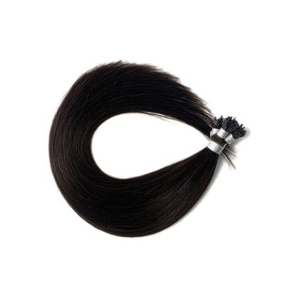 Бразильские девственные человеческие волосы Y Tip Dropshipping Hair Extension с двойным соотношением