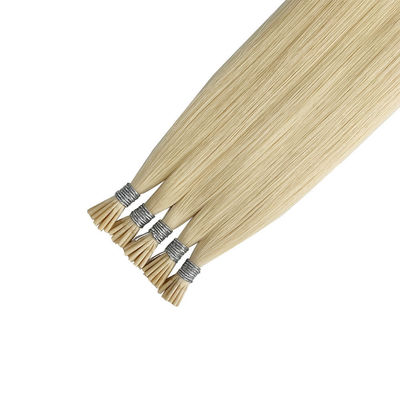 Предварительно скрепленная палочка I наконечник Hair Extensions Италия Сильное клеевое кутикулы нетронутые Remy Hair Grade