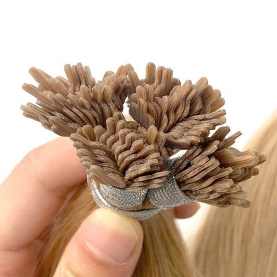 Полная оплата Кутикулы выровненная кератинная наконечник De Cabello человеческий Y наконечник расширения человеческих волос