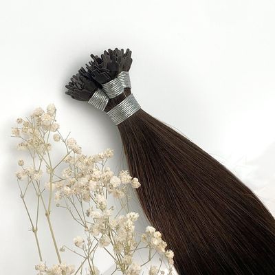 Полная оплата Кутикулы выровненная кератинная наконечник De Cabello человеческий Y наконечник расширения человеческих волос