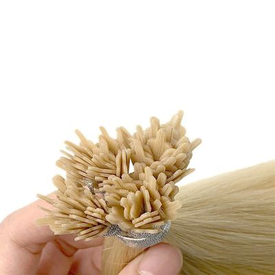 18-дюймовый Virgin Remy Thick End Keratin Fan Tip Hair Extension с валовым весом 0,300 кг.