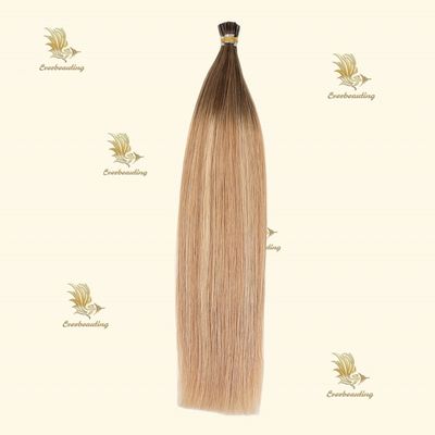 Двойной вытянутый балаж цвет итальянский кератин I Tip Hair Extensions для ваших требований