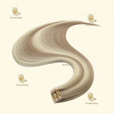 18/613 100% человеческие волосы Инъекционная лента Расширения волос Luxury Invisible Tape Highlight