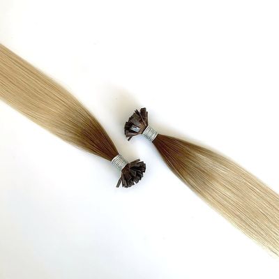 Двойная вытянутая кутикула выровненные волосы предварительно скрепленные расширения волос с итальянским кератином
