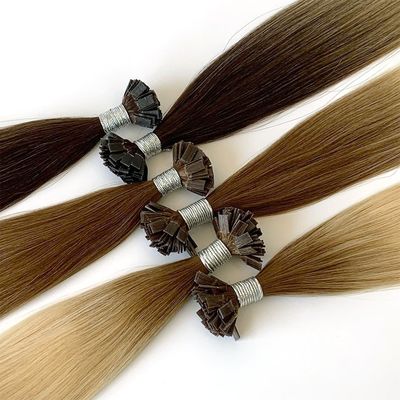 Кератин U/V/I/Flat-Tip Hair Extension No Shedding (Кератин U/V/I/Flat-Tip Hair Extension) - расширение волос с плоским кончиком.