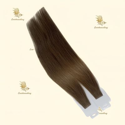 100% Remy Human Hair Slim Tape Extensions для женщин моды 20 шт/пакет Шелковистые прямые