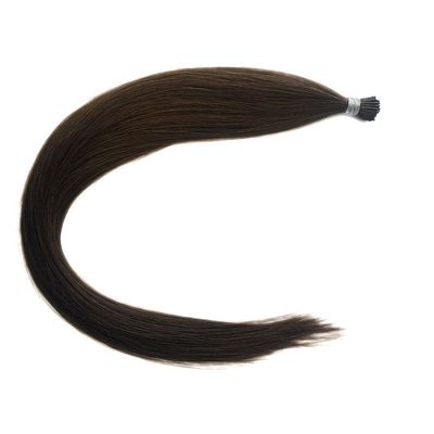 Реми Человеческие волосы 12 дюймов 30 дюймов Черный кератиновый I Tip Hair Extension для Itip-2405021
