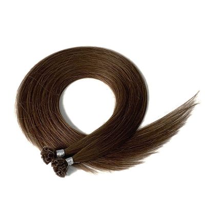 Никаких выпадений и двойного вытягивания реми волос кератин U Tip Hair Extension для красящихся волос