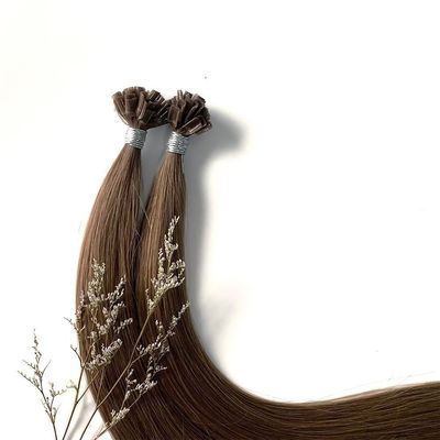 Никаких выпадений и двойного вытягивания реми волос кератин U Tip Hair Extension для красящихся волос