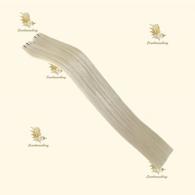 Лента-240403 Расширения человеческих волос для Remy Virgin Slim Skin Weft