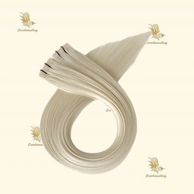 Лента-240403 Расширения человеческих волос для Remy Virgin Slim Skin Weft
