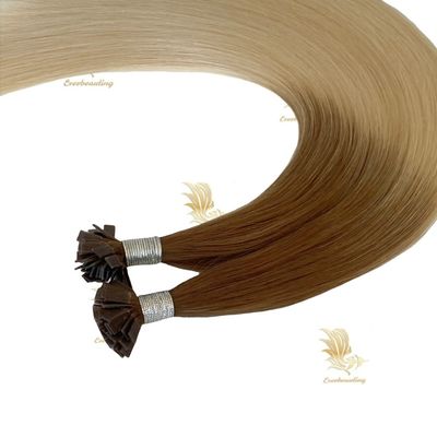 США Двойная протянутая пропорция плоский наконечник Реми девственницы Hair Extensions прямые кератинные человеческие волосы