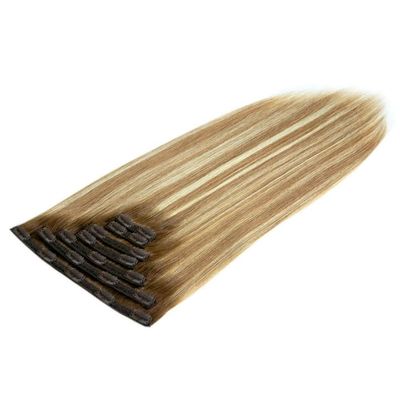 Реми волосы толстый клип Ins 100% человеческие волосы Extensiones Cabello натуральный клипhair-231013