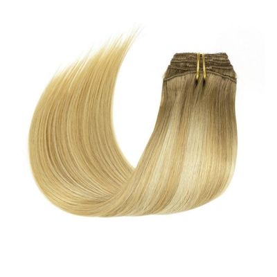 Реми волосы толстый клип Ins 100% человеческие волосы Extensiones Cabello натуральный клипhair-231013