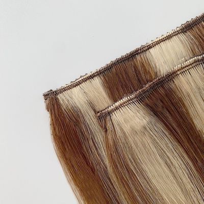 Прямая 18 дюймов и 20 дюймов сырой индийский клип волос в стиле Hair Extension прямой