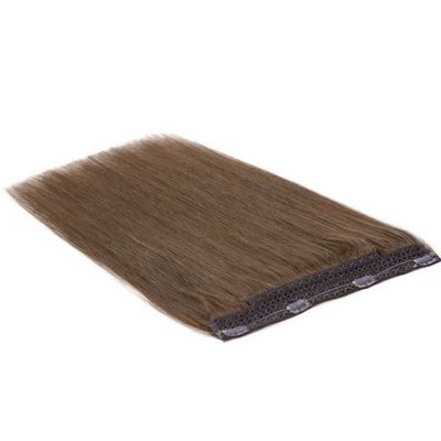 Remy Haloin Hair Extensions Человеческие волосы с предварительно скрепленным стилем и невидимой головной лентой