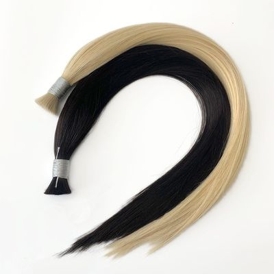 100% Remy Необработанные девственные индийские волосы оптовые продукты Блондинка натуральная прямая русская