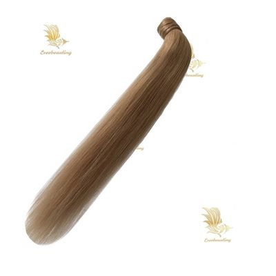Лента-240527 Muti-Color Full Thick End Kinky Curly Ponytail Hair Extensions с мути-цветом