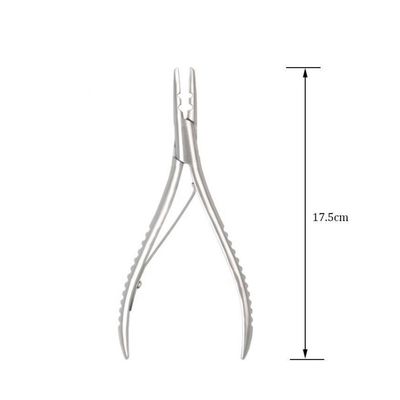 По заказам инструмент для разделения волос из нержавеющей стали I-Tips Micro Beads Closer Plier